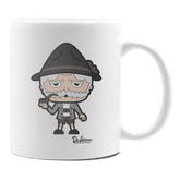 Da Oid Sinzer Grundfiguren Keramik Kaffeetasse 330ml Weiss Rampoldplatte Front